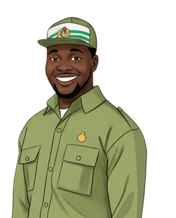 Male NYSC corps member